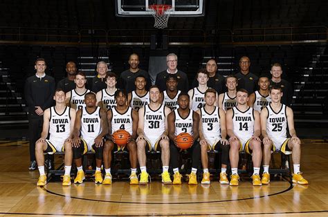 Iowa university men's basketball - Record. Mar 14, 2024. vs. 10. Ohio St. L 90-78. 18-14. Full Iowa Hawkeyes schedule for the 2023-24 season including dates, opponents, game time and game result information. Find out the latest ...